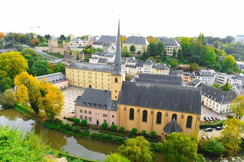 thành phố Luxembourg xinh đẹp