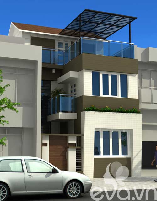Tư vấn thiết kế nhà 2 tầng, DT 6m X 8m | ảnh 4